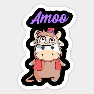 Amoo Sticker